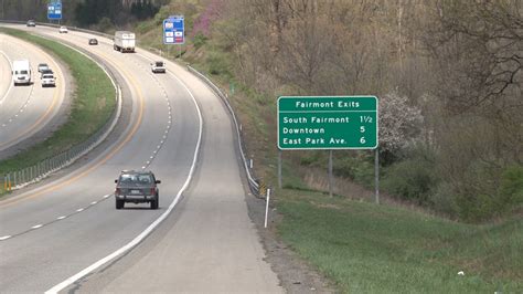 Crews put out barriers to start I-79 widening project | WBOY.com