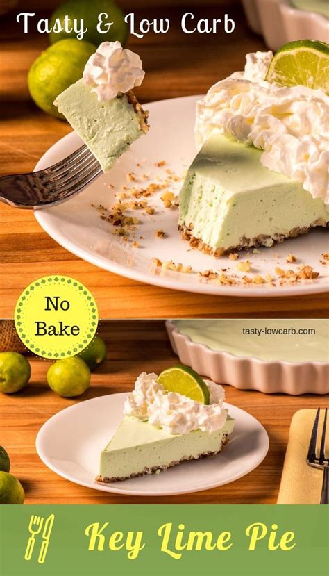 Bake on lowest rack of preheated oven at 180°c (fan not recommended, gas: Key Lime Pie - Low Carb and No Bake | Recipe | Key lime ...