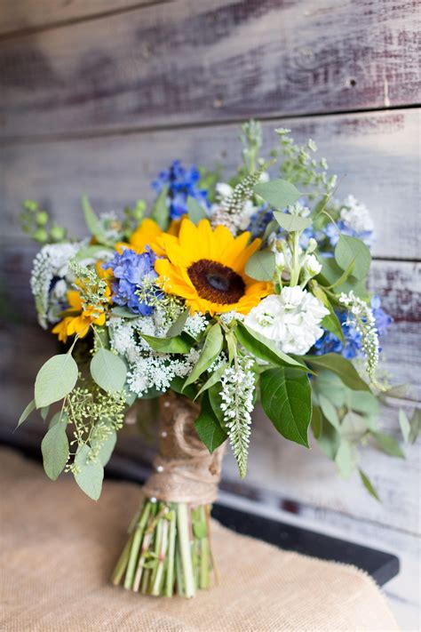 Check spelling or type a new query. Sunflowers, blue hydrangea, seeded eucalyptus, burlap ...