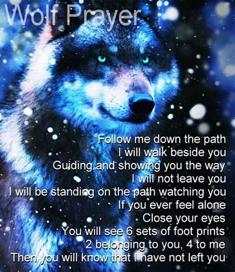 Wolf Poem Prayer Miceforce Forums