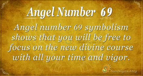 Angel Number 69 Meaning A Sign Of Immense Growth Sunsignsorg