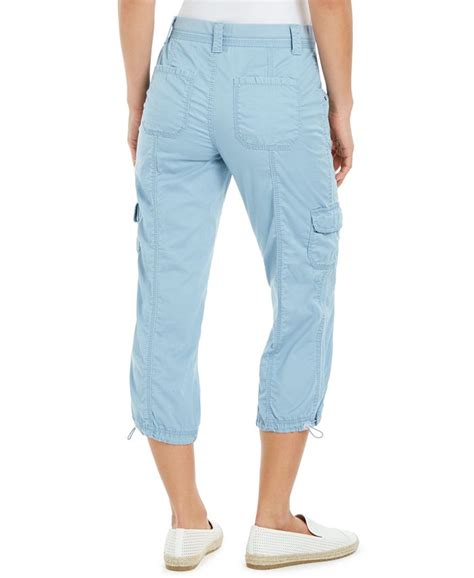 Style And Co Cargo Capri Pants Created For Macys Macys