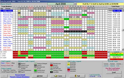 The third is a simple excel template that allows the planning of . Monthly Roster Template - planner template free