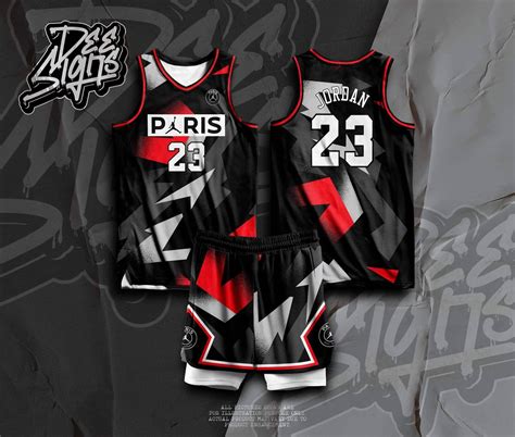 Free Customize Of Name And Number Only Paris 01 Basketball Jersey Full