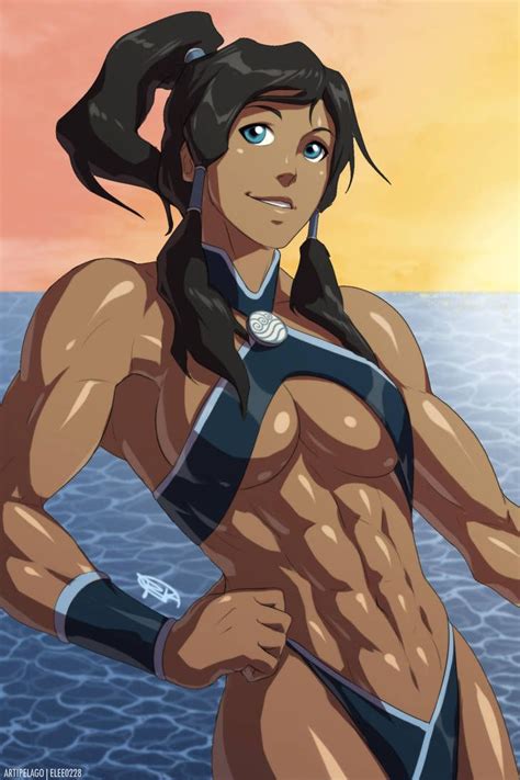 Korra By Elee0228 On Deviantart Sexy Art Korra Sexy Anime