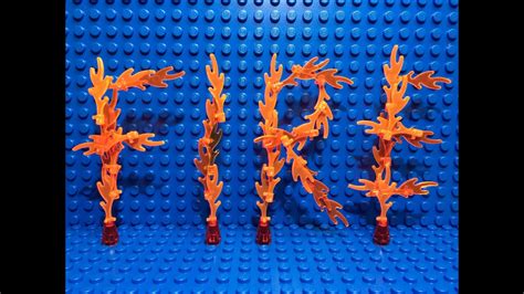 How To Connect Lego Fire Pieces Youtube