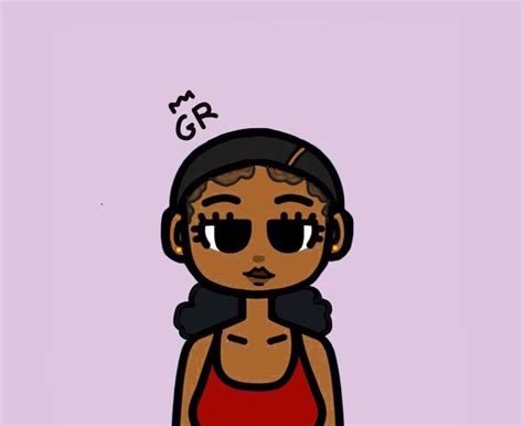 Afro Dessin Inspiré De Cn Girls Cartoon Art Cartoon Profile Pics