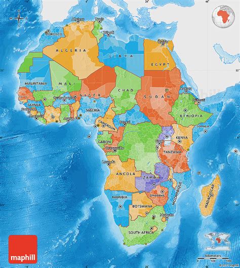 Map Of Africa To Color Clip Art Africa Map Coloring Page Labeled