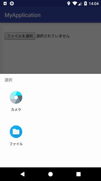 If the user selected multiple files, the value. WebViewの でカメラ、画像からデータを取得する Android