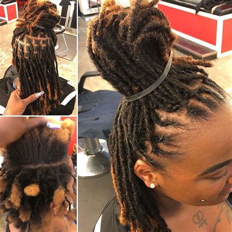 20 Locs Tight Afro Kinky Bulk Hair 100 Human Hair Dreadlocks Twist