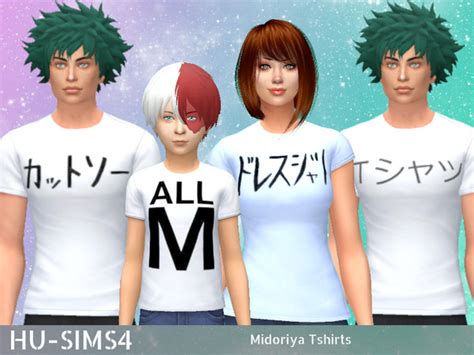 Hu Sims4s Midoriya Tshirts