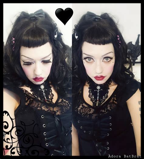 Adora Batbrat Todays Goth Look Black Wig Gothic Princess