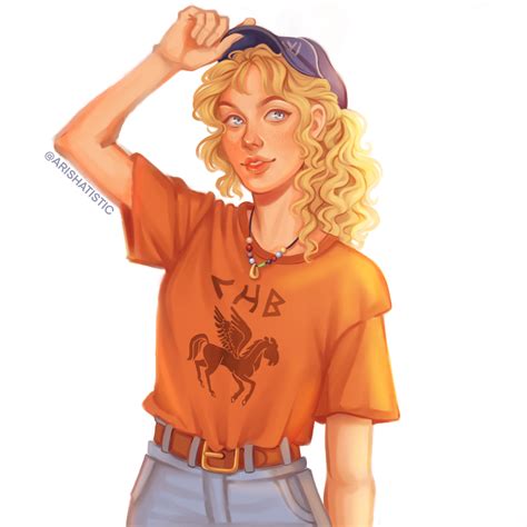 I Drew Annabeth While Trying Out A New Style Thoughts Camphalfblood