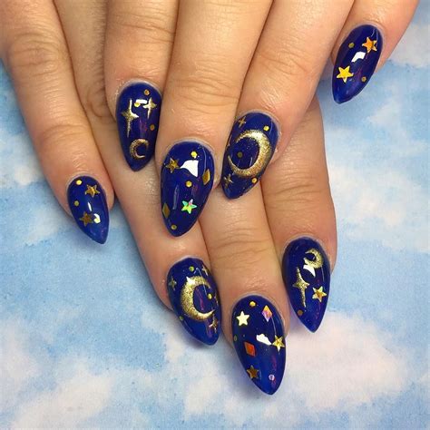 The Gossip Nail Bar On Instagram Its Written In Your Stars ⭐️☪️🌙 🌗