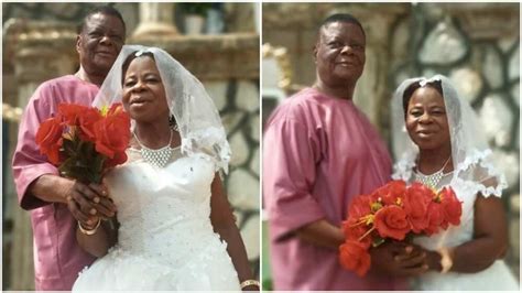 Nigerian Woman In Her 60s Marries For The First Time Legitng