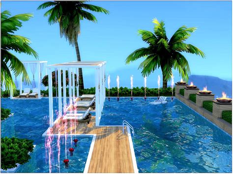 The Sims Resource Rooftop Pool