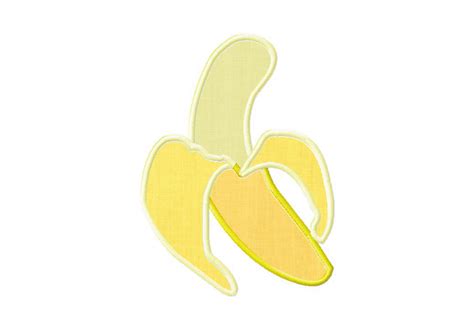 Free Machine Embroidery Applique Banana Design Daily Embroidery
