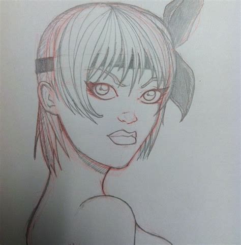 Ayane Dead Or Alive Sketches Anime Female Sketch