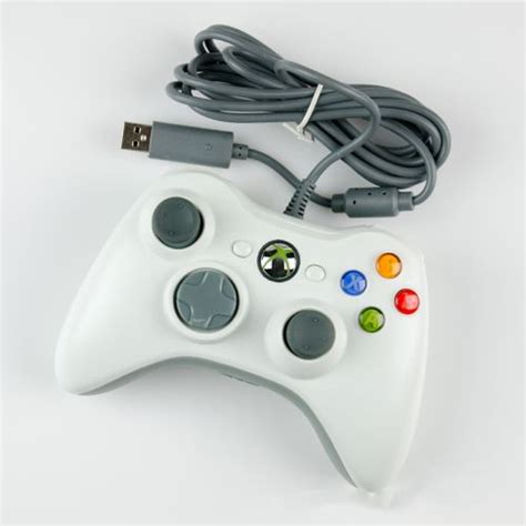 Shop Microsoft Xbox 360 Usb Wired Controller White Jumia Egypt