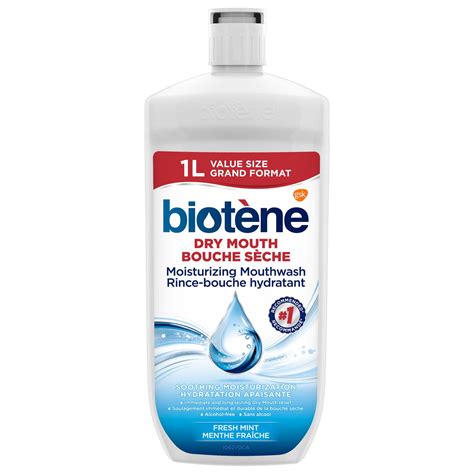 Biotene 1l Dry Mouth Moisturizing Mouthwash Walmart Canada