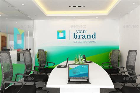 Download Office Interior Branding Mockups V2 by Wutip | GraphicRiver