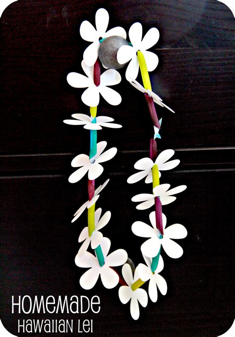 Oriental trading has a lot of different solid colored leis. Blue Skies Ahead: Homemade Hawaiian Lei
