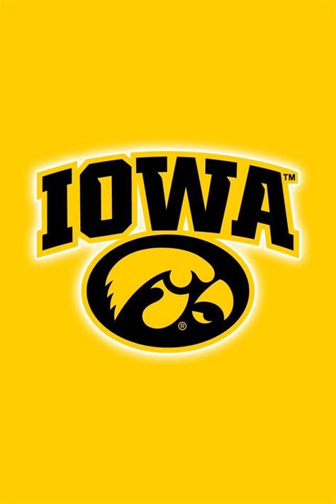 Iowa Hawkeye Football Iowa Hawkeyes Football Team College Logo