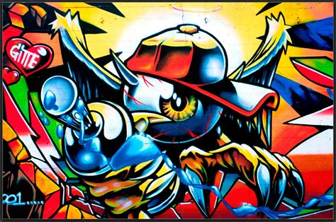 Cool Graffiti Art Design High Quality Wallpaper 1024 X 680 ~ Art