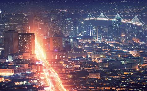 Download San Francisco At Night Wallpaper Gallery