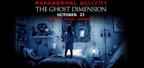 Defiantly one of the scariest, especially with the new technology of 3d and brilliant there is one gimmick that makes paranormal activity: CLOSED --PARANORMAL ACTIVITY: THE GHOST DIMENSION ...