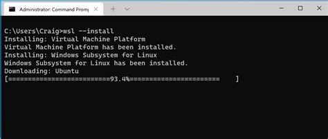 使用单个命令安装 WSL 现在可在 Windows 10 版本 2004 及更高版本中使用 小树木 博客园
