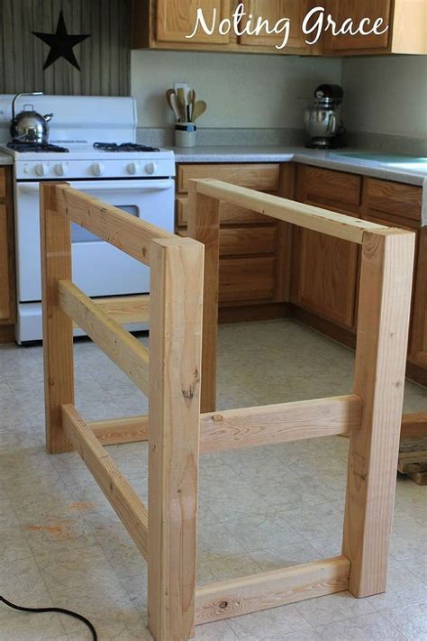 In that case, the craft table or island would be at the center of the room and you could have additional storage on the walls. DIY Kitchen Island for Small Spaces | Pallet kitchen island, Diy kitchen island, Rustic kitchen ...