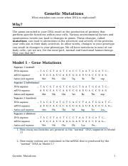 1 biology pogil activities mutations answers free pdf ebook download: POGIL Genetic Mutations.docx - Genetic Mutations What mistakes can occur when DNA is replicated ...