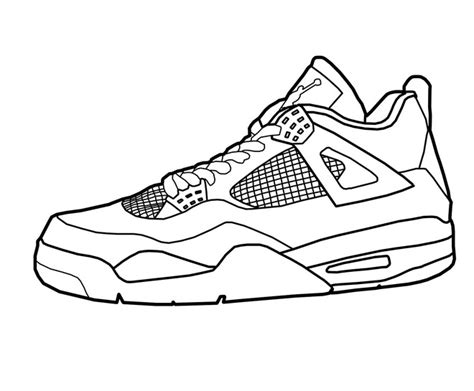 38+ vans shoes coloring pages for printing and coloring. Printable basketball-shoes-coloring-page ...