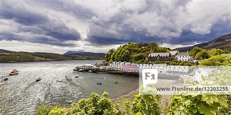 Vereinigtes Königreich Schottland Isle Of Skye Portree Hafen