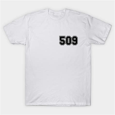509 Area Code 509 Area Code T Shirt Teepublic
