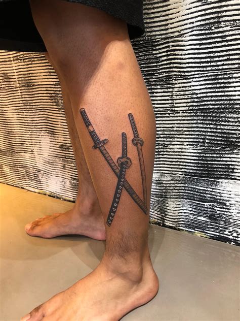 First Tattoo Had To Get Zoros Swords Ronepiece