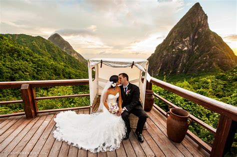 Ladera Resort Wedding Photos From St Lucia Justin Hankins Photography