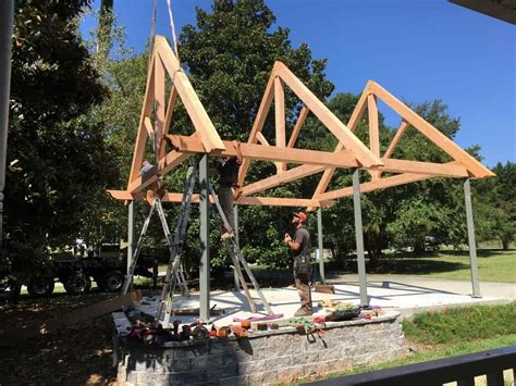 Timber Framed Carports Hand Crafted By MoreSun