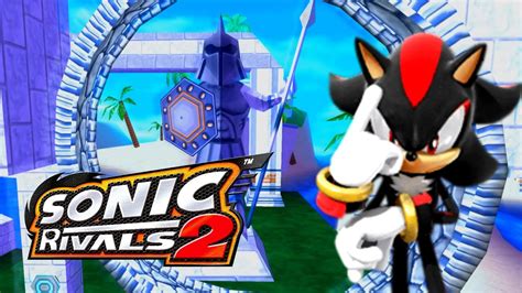 Sonic Rivals 2 Blue Coast Zone Act 3 Shadow Full Hd Youtube