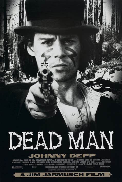 Dead Man 1995 Dir Jim Jarmusch Us Poster Dead Man Man Movies Johnny Depp