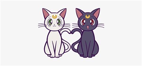 Sailor Moon Black Cat Luna Cat Sailor Moon Poster By Mamiemorton