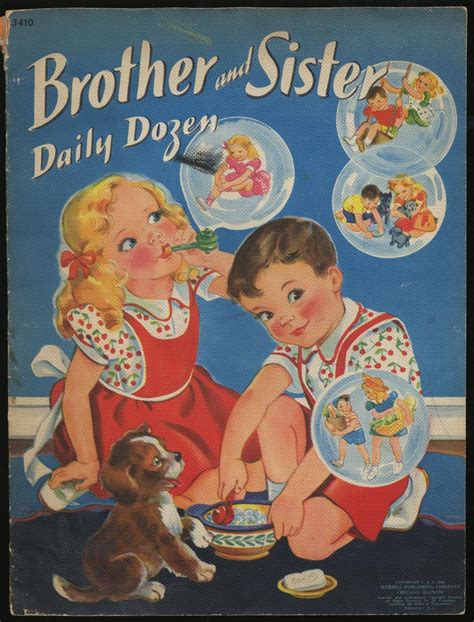 Brother And Sister Daily Dozen Very Good Softcover 1940 Between The Covers Rare Books Inc