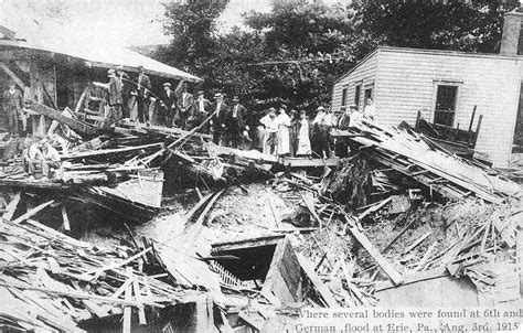 Mill Creek Flood Of 1915 In Erie Pa Wrecked City Killed Dozens