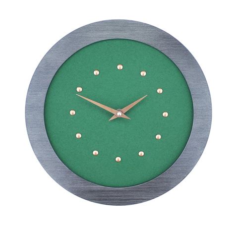 Dark Green Wall Clock