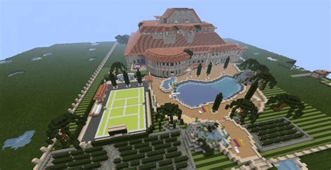 Huge Mansion Minecraft Project