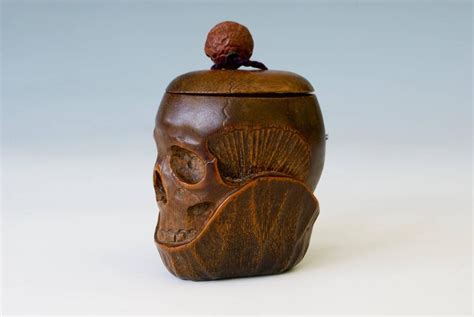 Japanese Memento Mori Tonkutsu Sculpture For Sale At 1stdibs