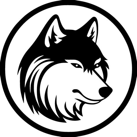 Wolf Minimalist And Flat Logo Vector Illustration 35491523 Vector