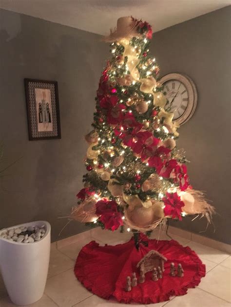 20 Decoracion En Rojo Del Arbol De Navidad 2019 Check More At