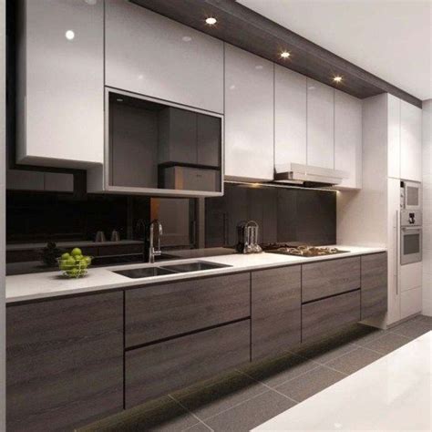50 Stunning Modern Kitchen Design Ideas Homyhomee Kitchen Furniture